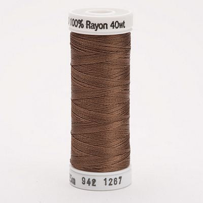 Sulky Rayon Thread 40wt 250yd 3ct Mink Brown