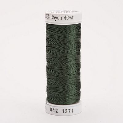 Sulky Rayon Thread 40wt 250yd 3ct Evergreen