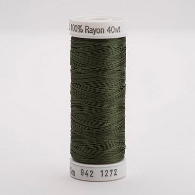 Sulky Rayon Thread 40wt 250yd 3ct Hedge Green