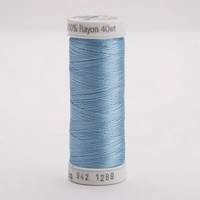 Sulky Rayon Thread 40wt 250yd 3ct Ice Blue