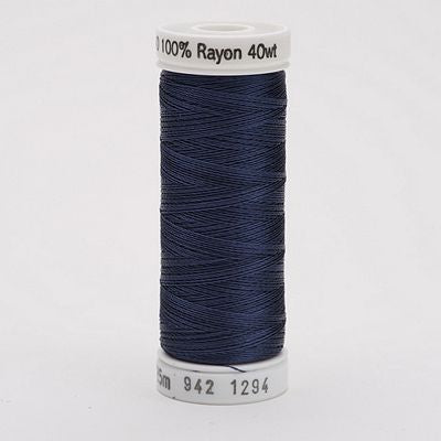 Sulky Rayon Thread 40wt 250yd 3ct Deep Slate Gray