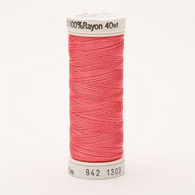 Sulky Rayon Thread 40wt 250yd 3ct Watermelon