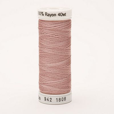 Sulky Rayon Thread 40wt 250yd 3ct Velvet Slipper