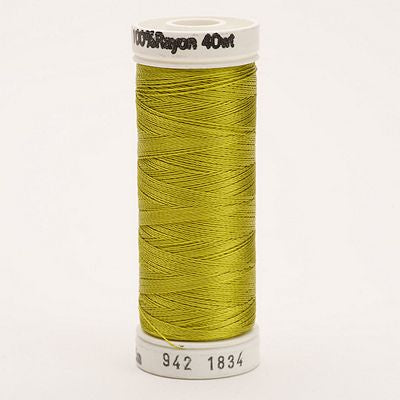 Sulky Rayon Thread 40wt 250yd 3ct Pea Soup