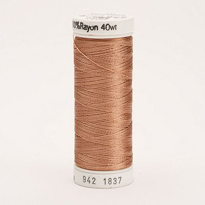 Sulky Rayon Thread 40wt 250yd 3ct Light Cocoa