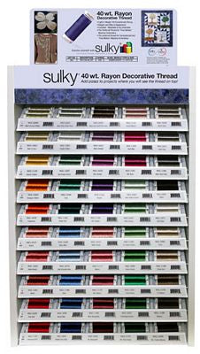 Sulky 40 wt Rayon 50 col ast