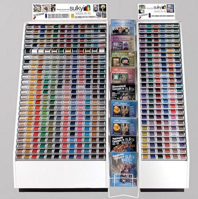 Sulky 40wt fixt color layout 30" x 2spl put-up