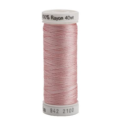 Sulky Rayon Variegated 40wt 250yd 3ct Pastel Pinks