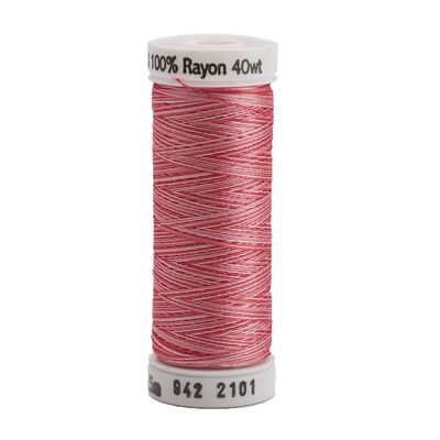 Sulky Rayon Variegated 40wt 250yd 3ct Pinks