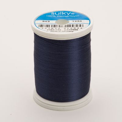 Sulky Rayon Thread 40wt 850yd 3ct Deep Slate Gray