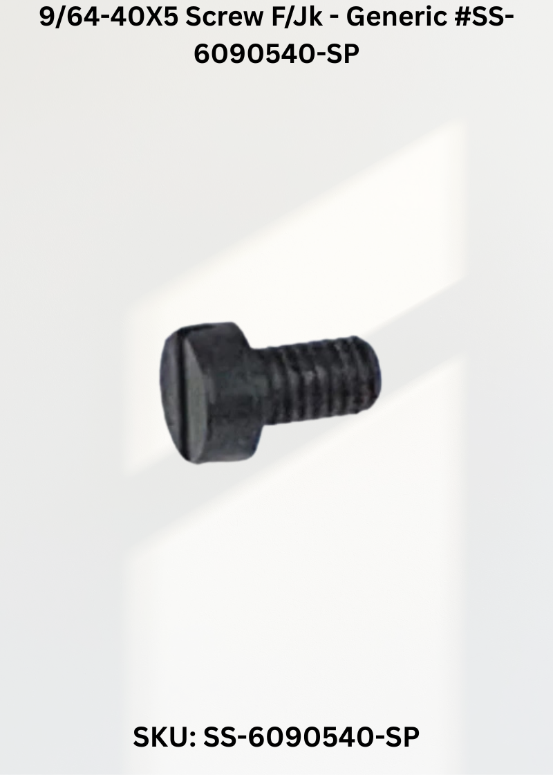 9/64-40X5 Screw F/Jk - Generic #SS-6090540-SP