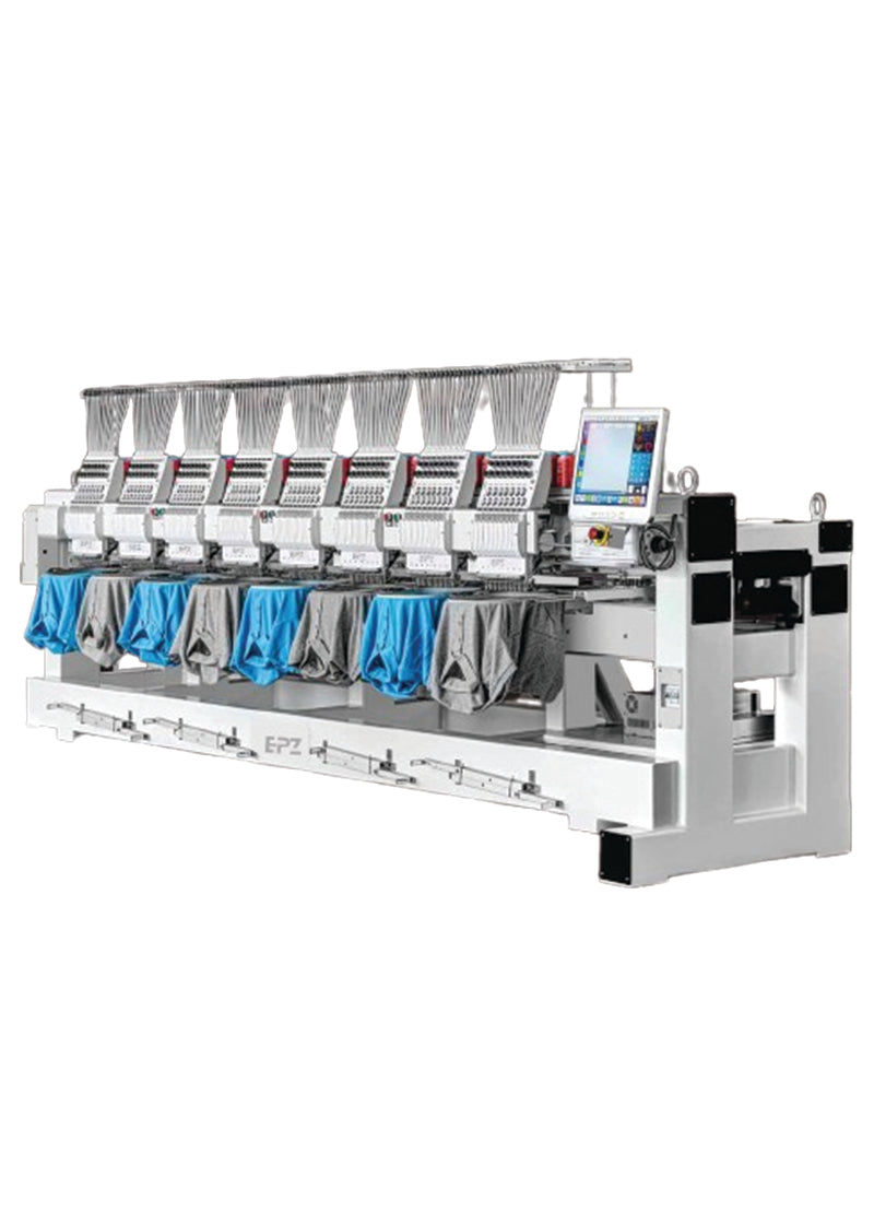 Newest 8 Heads Cap Embroidery Machine (4200x930x1640 mm)