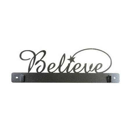 Ackfeld Manufacturing 14 in Believe with Clips Charcoal
