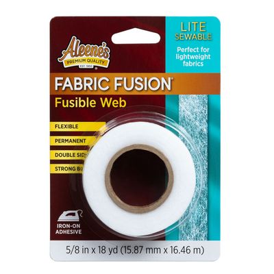 Aleene's Aleene’s Fabric Fusion Lite Fusible Web- White