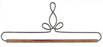 Ackfeld Manufacturing 12in Heirloom Fabric Holder