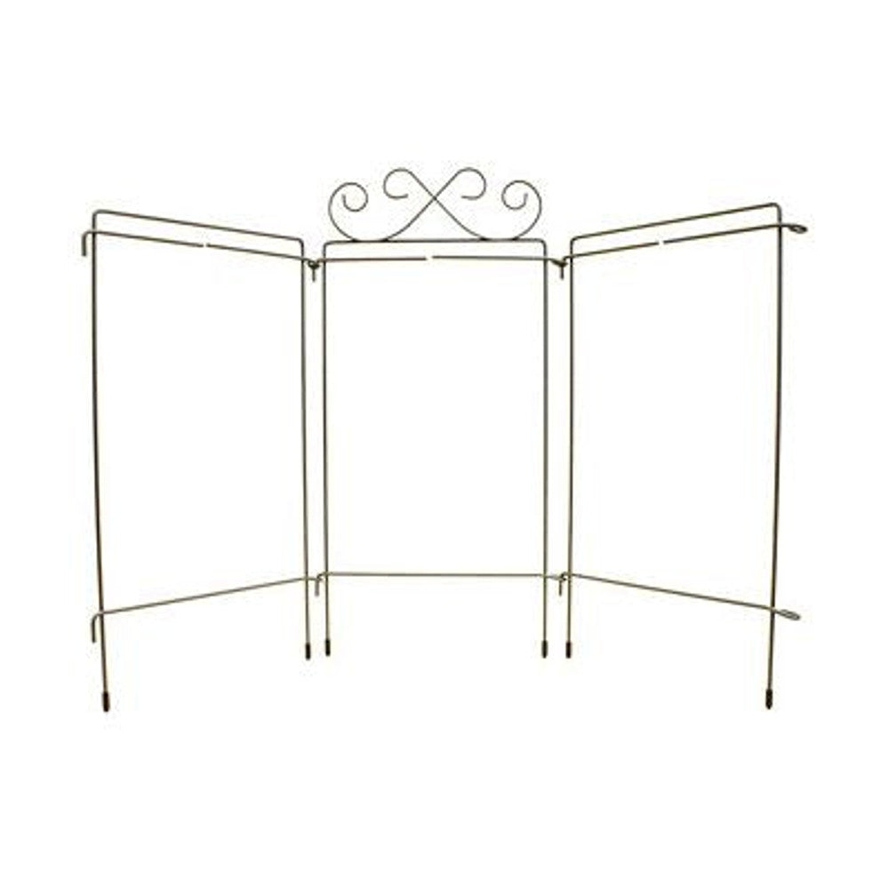 Ackfeld Manufacturing 4x9 Scroll Tri-Stand Gray