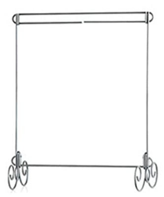 Ackfeld Manufacturing 12inx14in Table Stand Gray