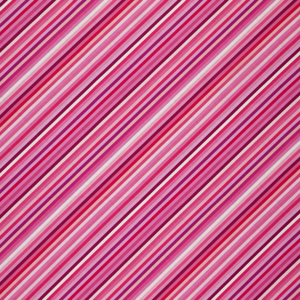Animal Alphabet Fabric Collection - Stripes Pink