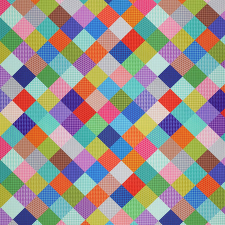 Animal Alphabet Fabric Collection - Patchwork Multi