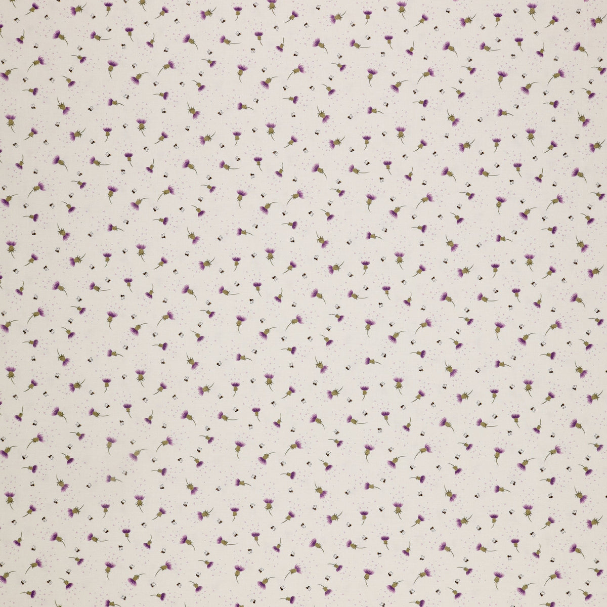 A Celtic Summer Fabric Collection - Bee Thistle Cream