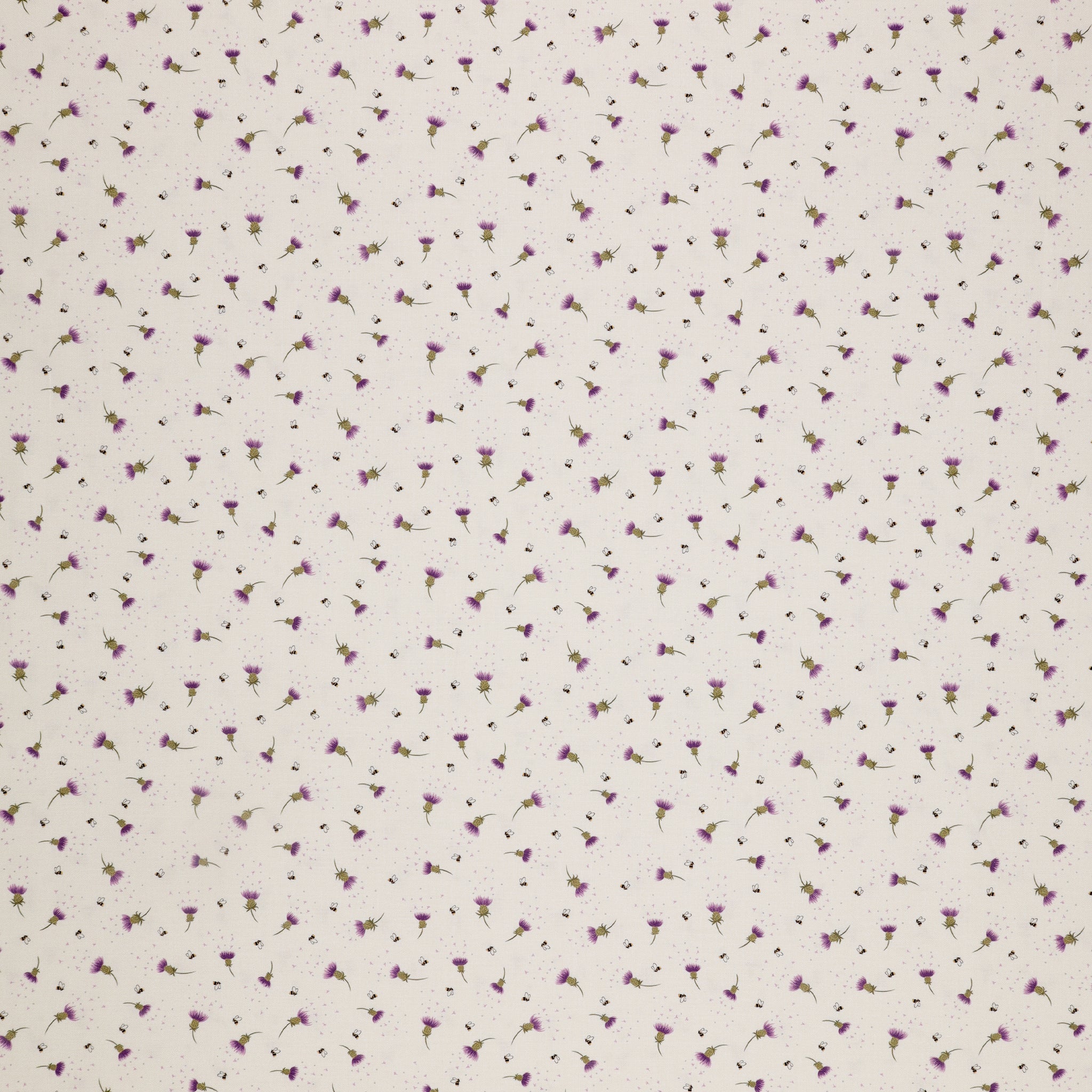 A Celtic Summer Fabric Collection - Bee Thistle Cream