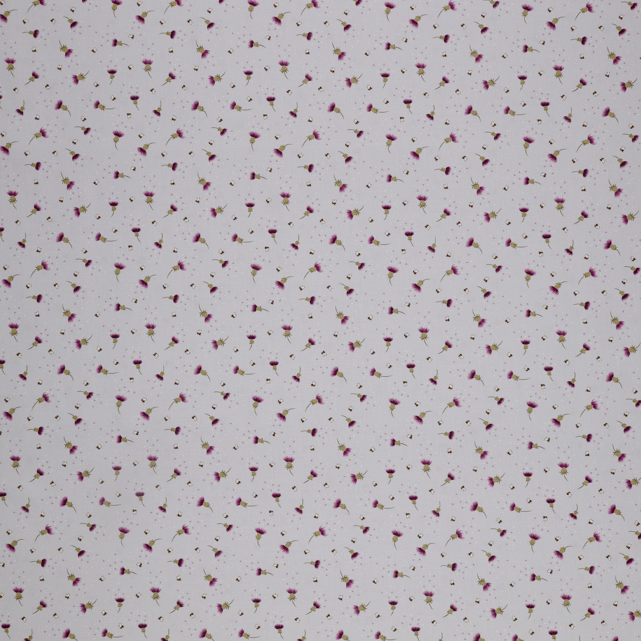 A Celtic Summer Fabric Collection - Bee Thistle Blue