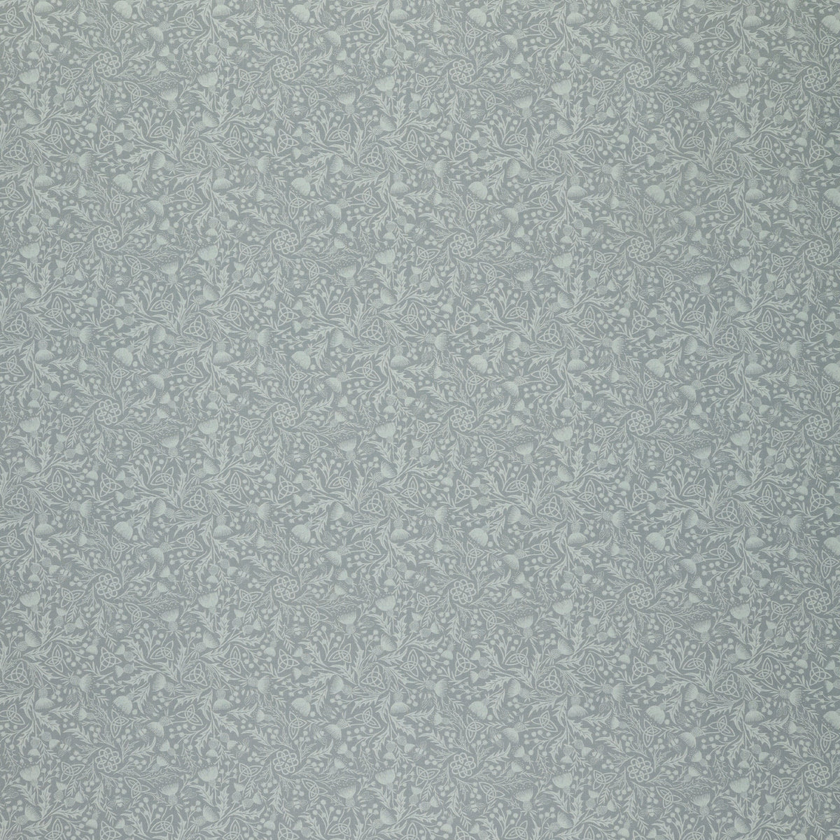 A Celtic Summer Fabric Collection - Celtic Thistle Duck Egg