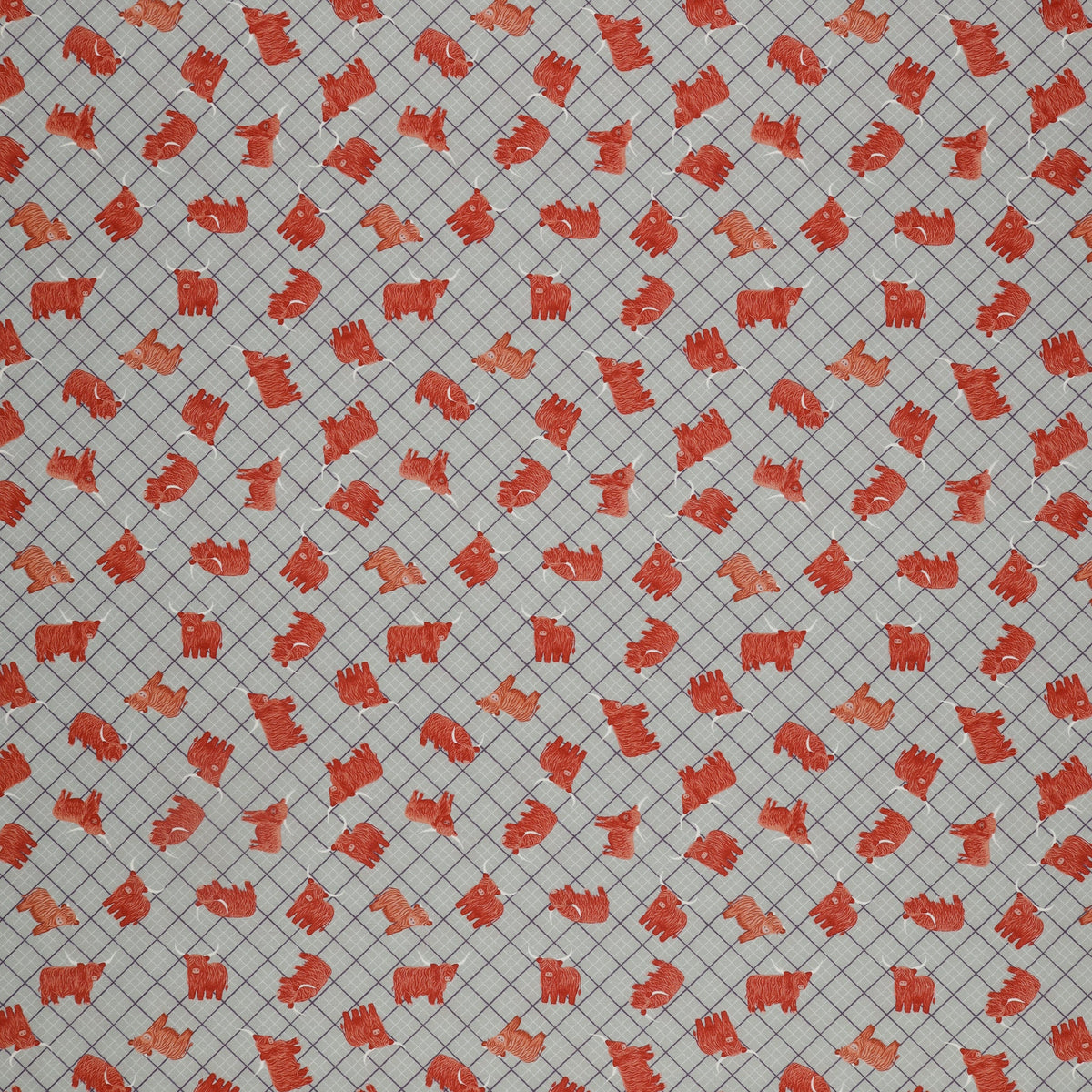 A Celtic Summer Fabric Collection - Highlands Check Blue