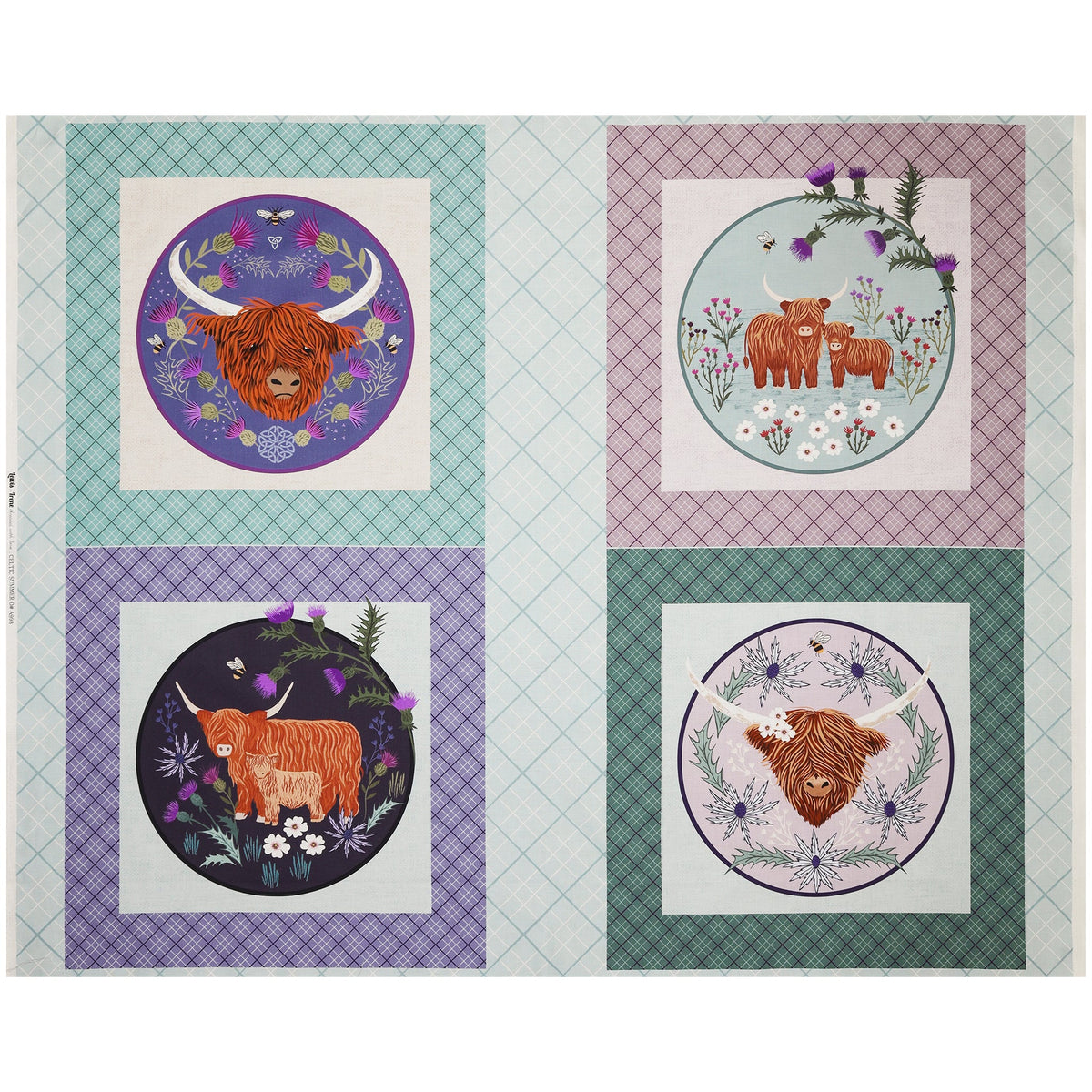 A Celtic Summer Fabric Collection - Celtic Summer Panel
