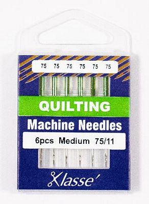Klasse Quilting 75/11 6 Needles 5 Cassettes