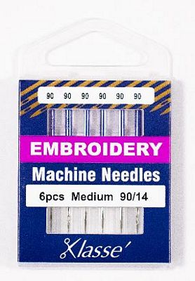 Klasse Embroidery 90/14 6 Needles 5 Cassettes
