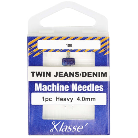 Klassé Jeans/Denim Twin Needle (1pk) - 100/4.0mm