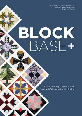The Electric Quilt Company BlockBase Software (For Mac and Windows)