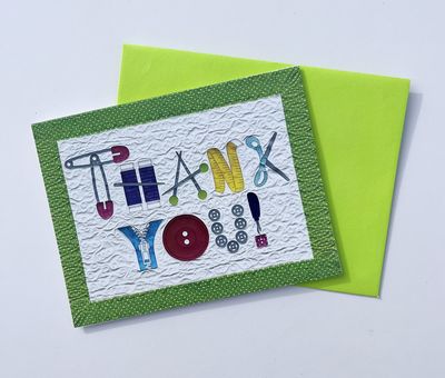 Amy Bradley Designs Thank You Cards Pattern