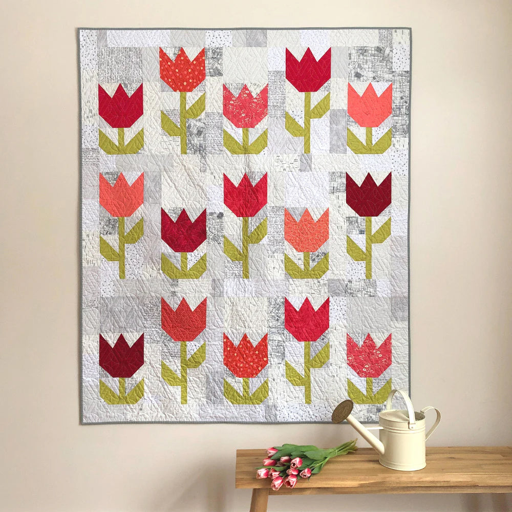 Paper Tulips Quilt Pattern