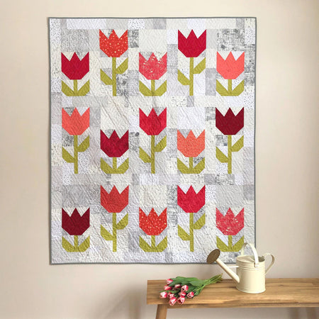 Paper Tulips Quilt Pattern
