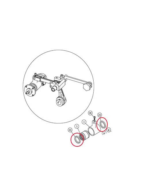 Washer For High Speed Feed Of The Arm Machine For Heavy Material - Empenzo Automated Sewing Systems