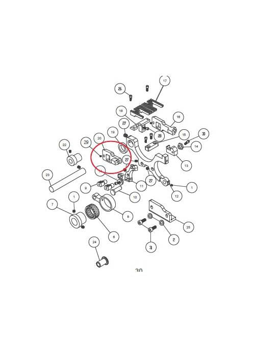 left-supporting-for-km-921-km-921-ar-agm-special-automatic-straight-curved-waistband-machine - Empenzo Automated Sewing Systems
