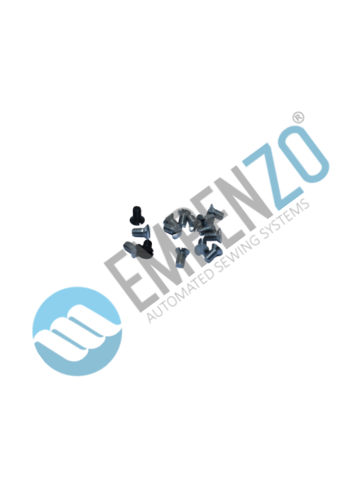 needle-plate-screw-short-for-km-921-km-921-ar-agm-special-automatic-straight-curved-waistband-machine - Empenzo Automated Sewing Systems