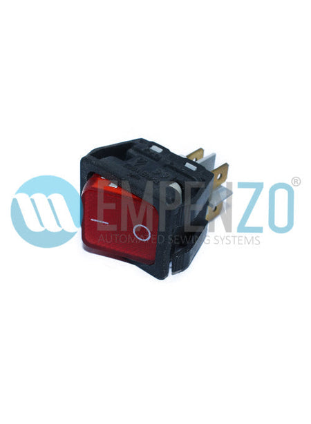 Light Switch For EPZ SO -1403 Trouser Side Seam Opening Table With Penumatic Chain Stretching Without Steam Boiler - Empenzo Automated Sewing Systems
