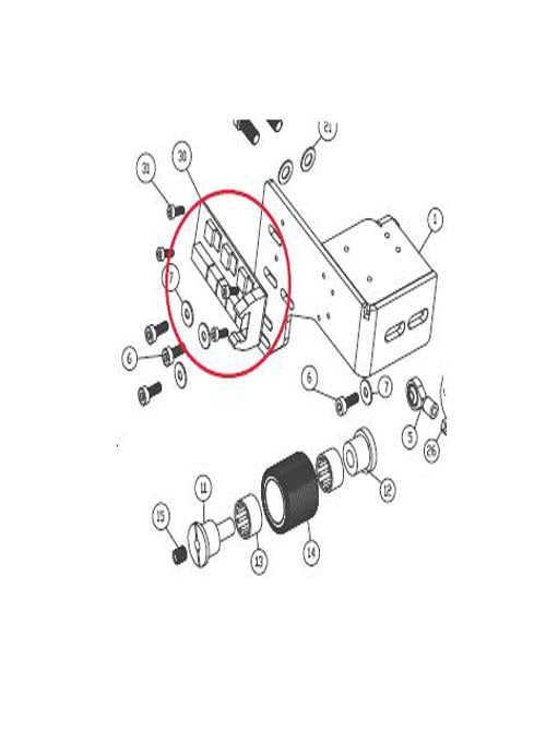 sensor-connecting-board-sensor-card-for-km-921-km-921-ar-agm-special-automatic-straight-curved-waistband-machine - Empenzo Automated Sewing Systems