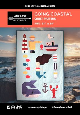 Art East Quilting Co Going Coastal Quilt Pattern