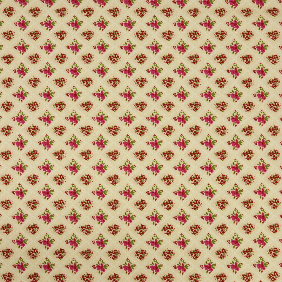 Anthology Fabric Collection - Floral Metaphor Cerise