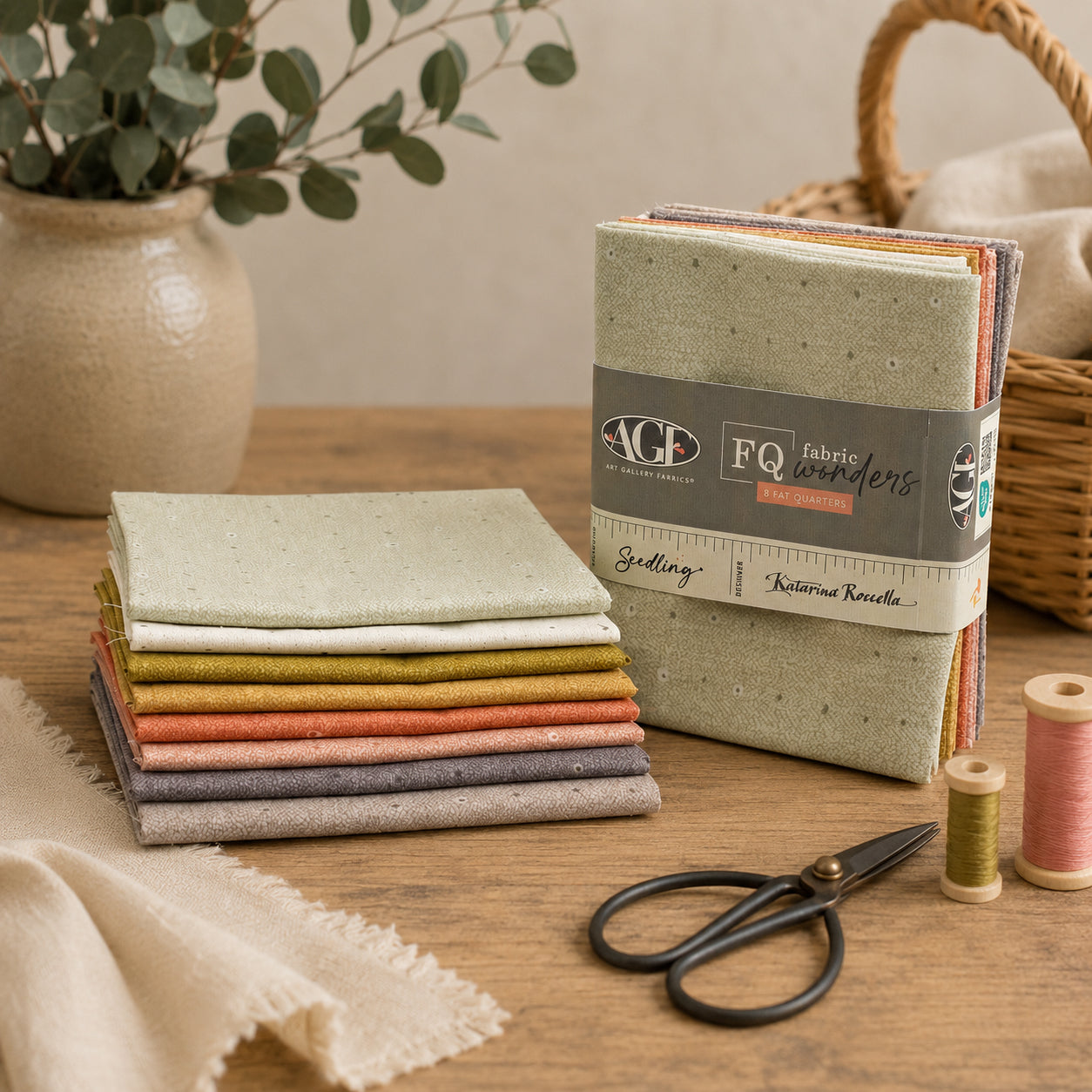 Seedling Fat Quarter Bundle - 8pc