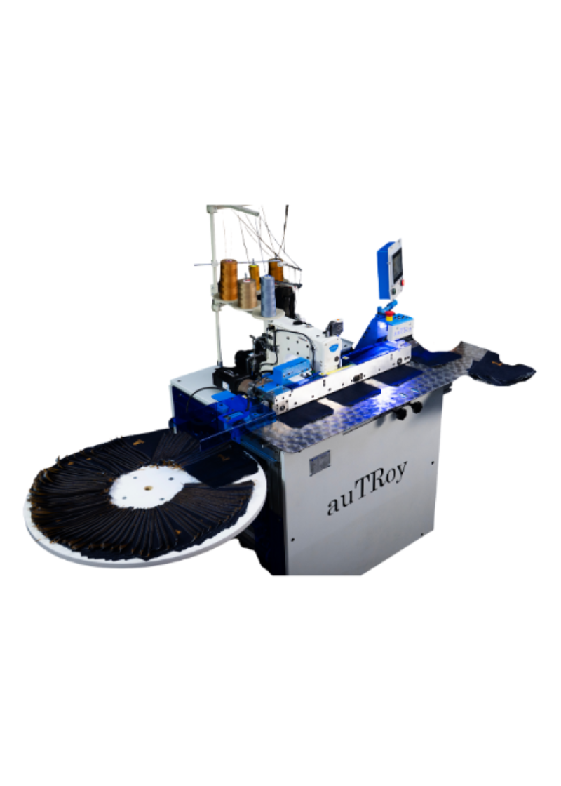 AGM AUTROY AUTHP 3000 CP Automatic Pocket Hemming Machine – 3 Needle