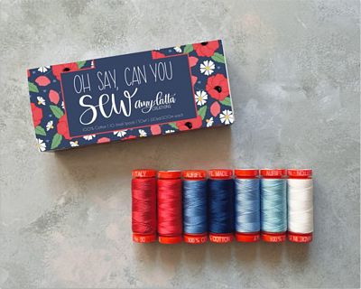 Aurifil Oh Say, Can You Sew by Amy Latta