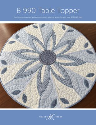 Amanda Murphy Design Bernina 990 Table Topper
