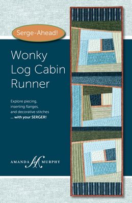 Amanda Murphy Design Wonky Log Cabin Runner Pattern