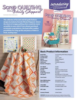 Annie's Scrap Quilting with Wendy Sheppard