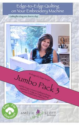 Amelie Scott Designs Edge-to-Edge Quilting Jumbo Pack 3